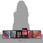 177 Colors Professional Makeup Kit for Women Girls Full Kit Gift Set with Mirror All in One Make up Palette Included Eyeshadow Powder Eye Shadow Gel Lip Gloss Concealer Eyebrow Powder Blush Brushes