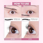 CLIO Kill Lash Superproof Mascara Fine, Waterproof Fixing Mascara, Natural Defining Look, Long-Lasting & Lengthening, Clump & Smudge-Free, for Sensitive Eyes, Korean Makeup Beauty (01 Vanilla Black)