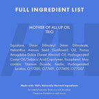 Handmade Heroes 100% Natural Vegan Lip Oil with Squalane Non-Sticky Lip Gloss Moisturizing, Shiny, Nourishing Korean Lip Gloss Lip Treatment Christmas Gifts - Pack of 3