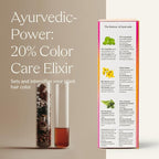 KHADI COLOR CARE Hair Oil - Hair treatment for fixing plant hair color - shine & UV protection - luminosity - 100% natural, plant-based & vegan - 1.69 fl oz