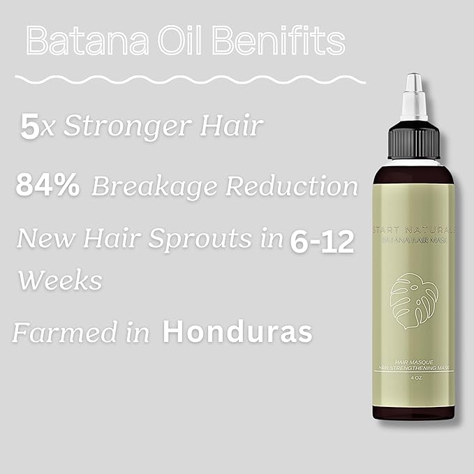 Honduran Batana Oil for Promoting Hair Strength & Wellness | 100% Pure & Natural Hair Growth Oil for Men & Women