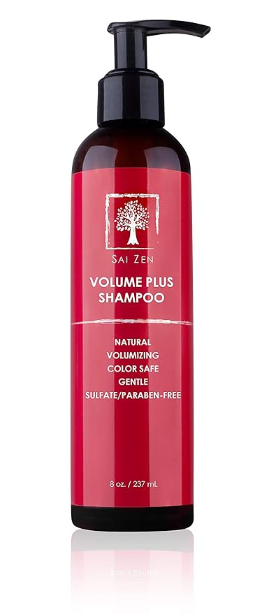 Volume Plus Shampoo | Anti-Thinning and Volumizing Formula | Made in USA |Sulfate and Paraben Free | All Hair Types, 8 oz.