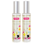 TYMO Heat Protectant for Hair with Argan Oil for Heated Styling Tools, Leave in Conditioner Spray to Smooth & Hydrate, Natural Pure Formulation, Multi-benefit Treatment, Lightweight Spray, Pack of 2