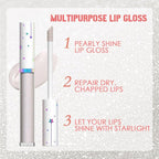 evpct 1Pcs Silver White Metallic Glitter iridescent Liquid Lipstick for Women Long Lasting Waterproof 24, Gray Silver frosted Metallic Glitter Shimmer Chrome Lipsticks Lip Gloss Stains Makeup Set, 11