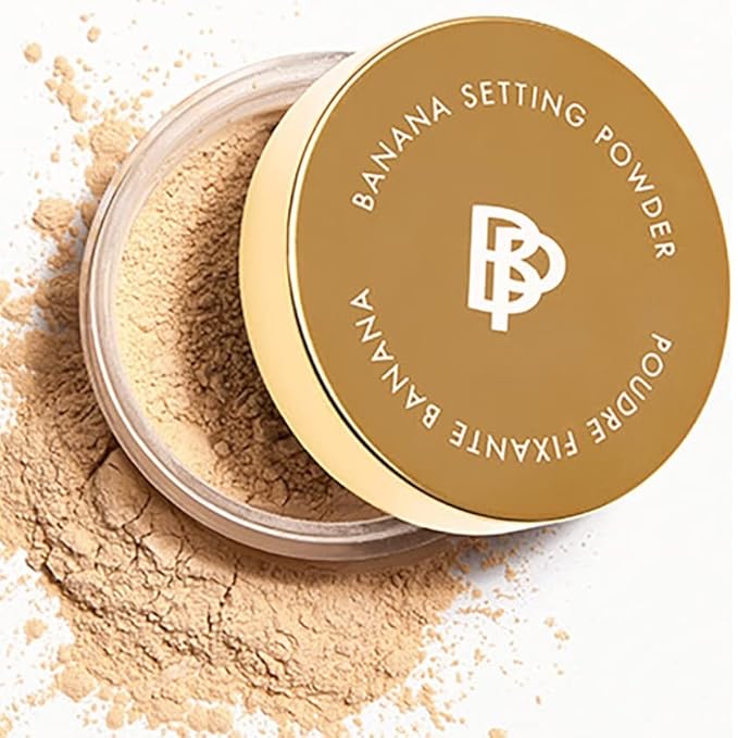Bellapierre XL Banana Setting Powder – Color-Correcting Brightening Powder, Matte Finishing Tint, Translucent Under-Eye Baking Makeup, Lightweight Talc-Free Formula - Original – 1 oz