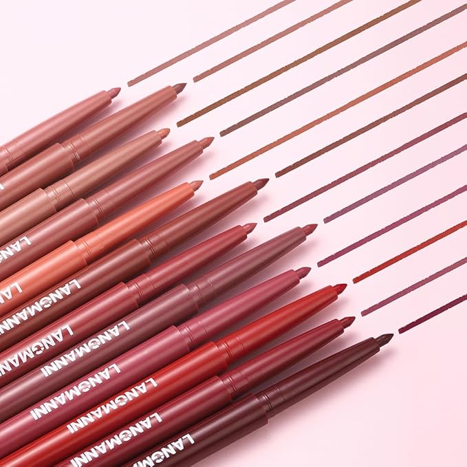 12Pcs Matte Lipstick + Lip Liner Pens Lip Combo Sets, Creamy Matte Lip Makeup Kit Long-Lasting Waterproof, Smudge-Proof Highly Pigmented Formula, Bold & Chic Shades Makeup Set (Bold Reds Collection)