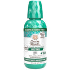 GuruNanda Fresh Breath Mouthwash, ADA-Accepted, Alcohol & Fluoride-Free, Sodium Chlorite, Essential Oils & Vitamins, 12-Hrs Fresh Breath, Wild Mint, 16 oz