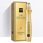24K Gold Anti-Wrinkle Smoothing Under Eye Cream for Dark Circles, Puffiness, Eye Bag, Anti Aging Correxion Line Daily Cream with Hyaluronic Acid, 15 ML (1)