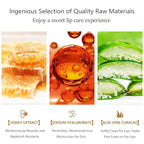 20Pcs Moisturizing Lip Mask, Restores Moisture Lip Care Mask for Dry Lips and Lip Lines Lips Overnight Lip Care, Gel Treatment Lip Masks Plumping Lips Mask (Yellow)