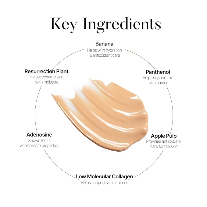 shaishaishai BANANA Conceal Cream, Hydrating Under Eye Cream & Dark Circle Coverage, Anti-Fine Lines & Smoothing, Non-Sticky, Korean Skincare, 0.52 oz