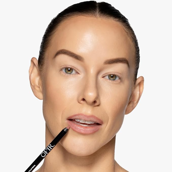 OFIR Longwear Demi-Matte Lip Pencil | Smudge-Proof, Easy Glide, Hydrating, Long-Lasting Color | Off Pink - Neutral Nude Lip Liner Pencil | 0.042 OZ