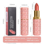 evpct 1Pcs Nude Pink Lipstick, Silky Velvet Matte Lipstick Pack Sets for Women, Long Lasting Smudge Proof Lipstick Lip Stain Makeup Kit matte lipstick 24 hours original N02