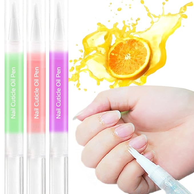 28Pcs Nail Cuticle Oils Nutrition Oil Pen Nail Nourishment Pens 28 Smell Cuticle Revitalizer for Agnail Nourish Skin NailCare (28pcs)