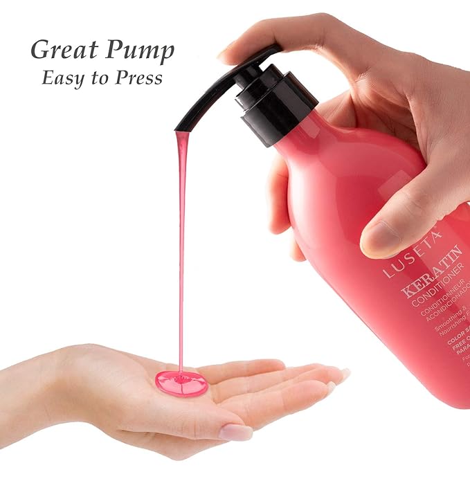 Luseta Keratin Shampoo for Dry and Damaged Hair 33.8 Oz