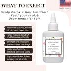 K C Scalp Detox & Hair Treatment Mask - Deep Conditioner for Dry Scalp & Damaged Hair – Scalp Care for Buildup, Flakes & Oil Control – All Hair/Scalp Types – Spa Grade Formula (FLORAL)