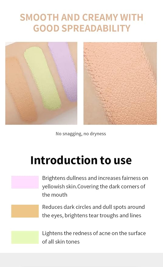 12 Color Correcting Concealer Palette, Cream Color Corrector