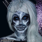 Mehron Makeup Fantasy FX Cream Makeup | Water Based | Halloween | Moonlight White Face & Body Paint For Adults 1 fl oz (30ml) (Moonlight White)