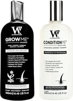 Hair Growth Shampoo & Conditioner by Watermans UK Biotin, Argan Oil, Allantoin, Rosemary, Niacinamide, Lupin. Male & Female Hair Loss Products