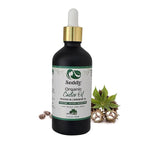 Seddy Organic Castor Oil - Cold Pressed | Hexane-Free | Pure | Hair, Scalp, Eyelashes, Eyebrows, Skin, & Nails | Hair Treatment Oil - 3.4 Fl. Oz