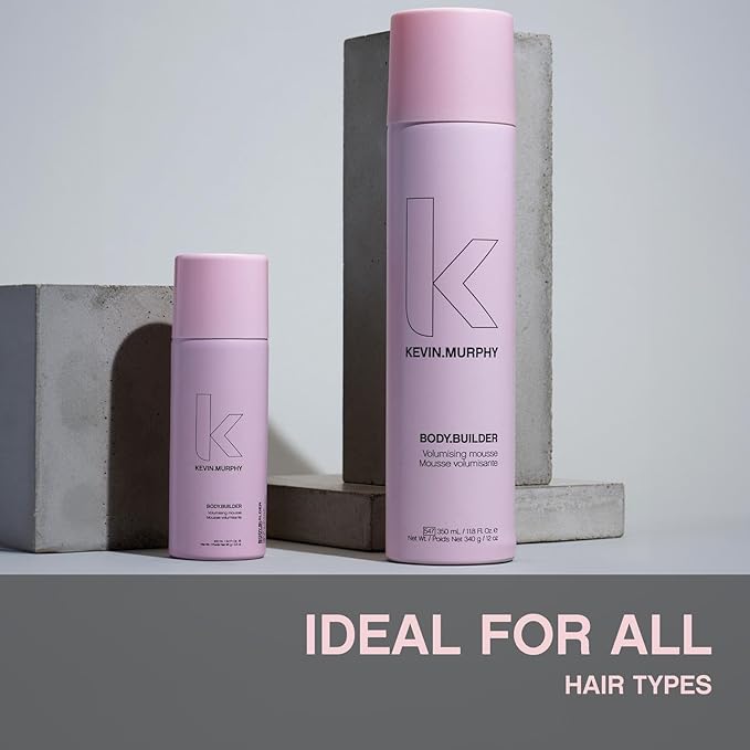 KEVIN.MURPHY BODY.BUILDER - Hair volumising Mousse - For All Hair Types - Weightless & Sulphate-Free Hair Mousse - Hair Care Treatment - With Tangerine Peel Oil - 350 mL / 11.8 fl oz