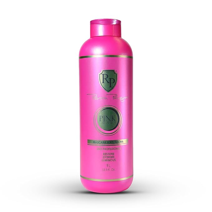 Robson Peluquero Pink Hair Gloss Toner for Blonde Hair, Champagne Blonde | Neutralize, Correct, Enhance Color & Hydrates | No Yellow Orange & Red Tones for Brassy Hair, Bleached, Highlights - 34 Fl.oz