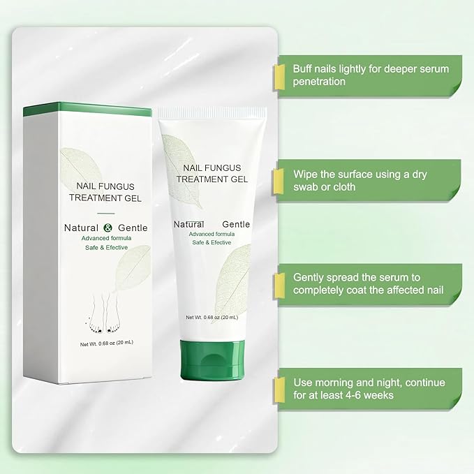 2PCS Nail Repair Gel - Multi-Purpose Nail Growth Support Cream, Nail Care Repair Formula