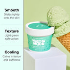 I DEW CARE Wash-Off Mask - Matcha Mood | Korean Facial Soothing Green Tea Skincare for Dry and Sensitized Skin, Korean Face Mask Skin Care for Face, 3.38 Oz