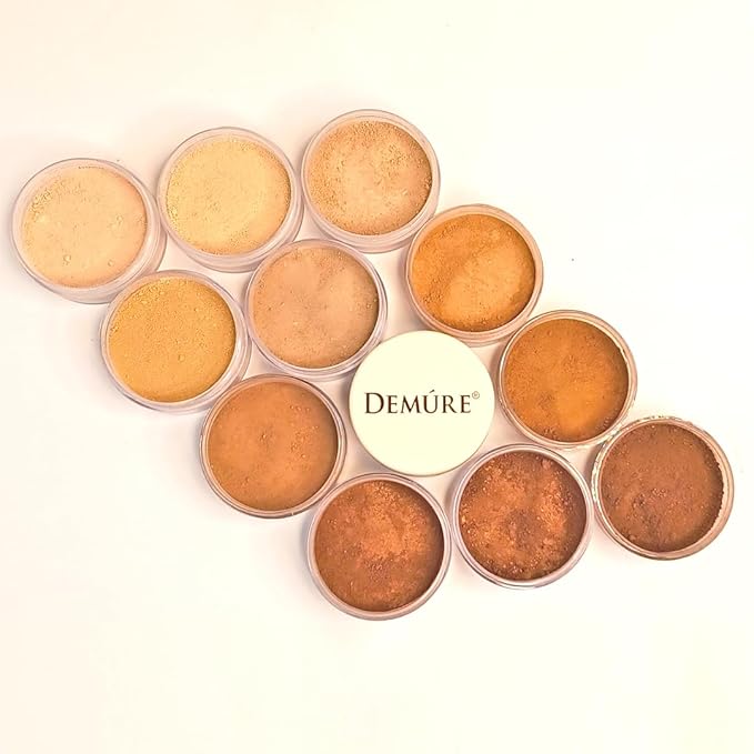 Demure Mineral Blush Makeup (Pink Fusion), Loose Powder, Professional Quality, Cruelty Free Powder By Demure