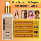 REVATOLOGY Hair Growth Oil for Adults (Made in USA) pre-rinse Formula with 30 Oils and Herbal extracts Reduces Hair Fall, Boosts Regrowth & Strengthens Roots | Cruelty & Chemical Free