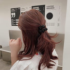 12Pcs Satin Hair Scrunchies, Black Scrunchies Hair Ties Elastic Hair Bands Ponytail Holder Hair Accessories Stocking Stuffers Gifts for Women Girls