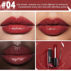 Kaely Longwear No-Budge Lipstick for Women, Highly Pigmented Liquid Lip Color Makeup, Non-Transfer Lip Gloss Stain Waterproof Smudge Proof 24 Hour, Instant Shine, Vegan & Cruelty-Free, 04 LIPPY