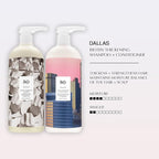 R+Co Dallas Biotin Thickening Shampoo & Conditioner Set | Adds Volume, Strength & Fullness | Sulfate-Free, Vegan + Cruelty-Free | 33.8oz (Pack of 2)