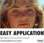 Fazit Makeup Patches - Faux Freckles - Glow Up Make-Up Patches - Cute Glitter Makeup Accessories For Women - Cosmetic Glitter For Face