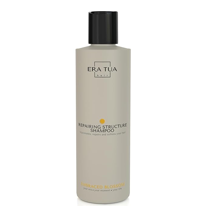 Embraced Blossom Repairing Shampoo with jojoba oil | Dutch Made & Formulated | Repair Shampoo for Damaged Hair | Sweet Neroli, Orange Blossom & Jasmine Scent sulfate free shampoo | 250 ml