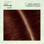 Clairol Root Touch-Up by Natural Instincts Permanent Hair Dye, 4R Dark Auburn Hair Color, Pack of 1