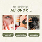 Sweet Almond Oil - for Skin and Hair - Carrier Oil for Essential Oils Mixing - From EIR Oils' Farm in Mallorca, Spain - 1 Gallon