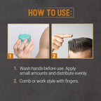 Woody's Premium Hair Clay for Men – Matte Finish, Pomade for Men Stronghold, Texturizing & Sculpting Hair Styling Clay, Flexible Control, 3.4 oz