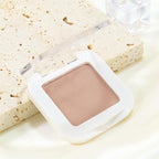 evpct Matte Mauve Pink Single Eyeshadow Palette Makeup for Older Women, Nude Pink Cream Eye shadow Palette Single for Older Women Matte, High Pigment Long Lasting Monochrome Eyeshadow, sombra de ojos