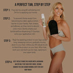 Chocolate Glaze Self-Tanning Mousse – Rich Medium Bronzed Foam | Streak-Free, Non-Sticky, Unscented | Instant Dark Chocolate Glow for Face & Body, With Natural Colour-Fix Technology