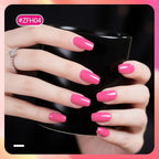 12 PCS Pink Nail Polish Set With 10 Colour Combo, 2 PCS Base and Top Coat, Fast Drying Long Lasting Nail Polish for Holiday Gift Giving