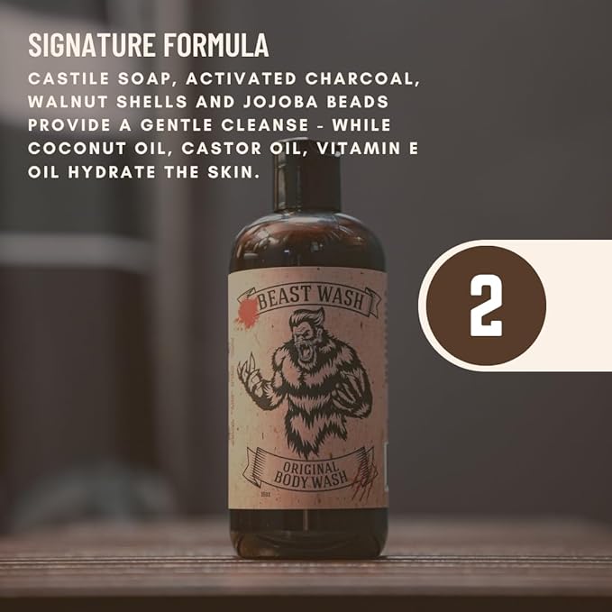 Johnny Slicks Shampoo - Supports Hair Hydration & Volume - Organic Oils & Natural Cleanse - Castor Oil, Aloe Vera, Jojoba - Original Scent - 8 oz