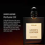 CYKLAR Perfume Oil Roll-On. Travel-Friendly Lover’s Leather Fragrance with Saffron, Leather, and Sandalwood. Long-Lasting Essential Oil Parfum for Women and Men. 0.5 Fl Oz Scented Rollerball Bottle