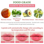 BINGBRUSH Aloe Vera Color Changing Lipstick Queen,Long Lasting Lip Care Nutritious Plumper Lip Balm Moisturizer Magic PH Temperature Color Change Lip Gloss Makeup Set for Women