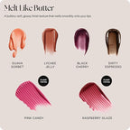 Nature Republic Honey Melting Lip Butter Balm – Moisturizing Tinted Plumping Lip Balm with Peptides, for Sheer & Glossy, Fuller-Looking Lips, Stocking Stuffers (Pink Candy)