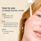 Cocokind Ceramide Barrier Serum, Hydrating Serum to Reduce Dryness, All Skin Types including Sensitive Skin, Fragrance Free, Cruelty Free, 1 fl oz (Trio Pack)