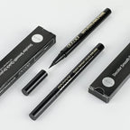 docolor Eyeliner, 2PCS Black Liquid Eyeliner Waterproof Eye Liner Pen Super Slim Precise All Day Black Eye Pencils Professional Makeup Liquid Eye Liner Pencil for Women