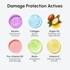 MAREE 10-in-1 Heat Protection Spray for Hair – Heat Protectant for Hair with Keratin, Collagen & Argan Oil – Frizz Control Hair Spray Women Care Product – Anti Frizz Protector de Calor para el Cabello