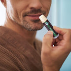 Earth's Daughter USDA Organic Lip Balm Stocking Stuffers 4-Pack Eucalyptus Mint Flavor - Beeswax, Coconut Oil, Vitamin E - Best Lip Repair Chapstick for Dry Cracked Lips.