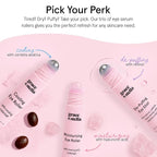 grace & stella Under Eye Brightener with Rose Quartz Rollerball - Hyaluronic Acid & Caffeine Eye Serum for Dark Circles & Puffiness - Travel Size Toiletries, Womens Christmas Gifts (15ml / 0.51floz)