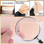 20Pcs Tattoo Practice Skins - Yuelong Blank Fake Skin Double Sides Practice Skins for Tattooing Microblading Skin-Like Blank Skin Tattoo Supplies for Beginners Artists